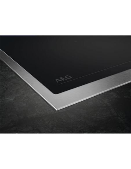 Plită cu inducție AEG TN64IA00XB, Negru | Oțel inoxidabil