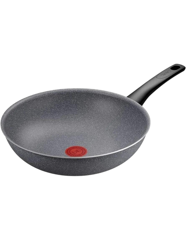Tigaie WOK Tefal D4561932, 28cm, Gri