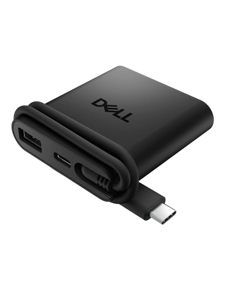 USB-концентратор DELL DA225, Черный