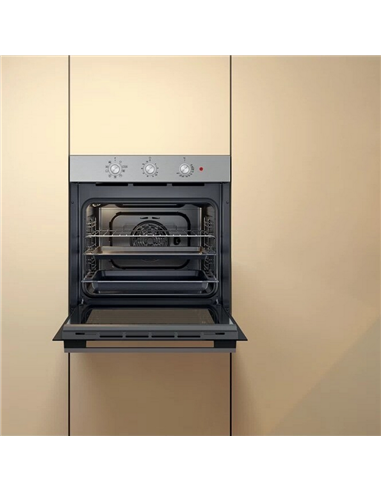 Электрический духовой шкаф Whirlpool OMK38HU0X, Чёрный