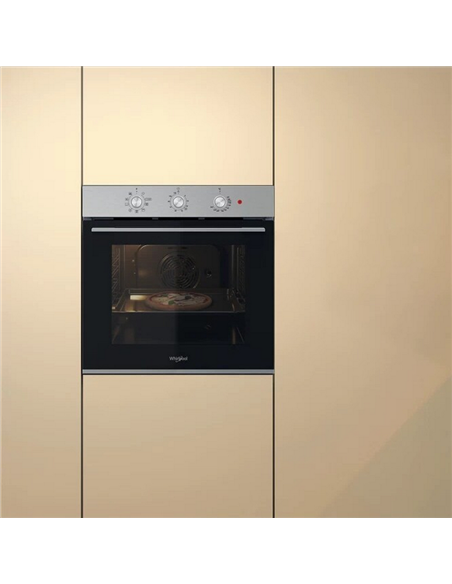 Электрический духовой шкаф Whirlpool OMK38HU0X, Чёрный