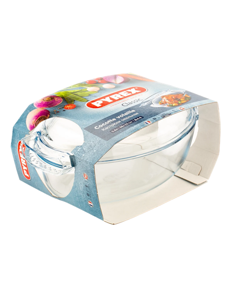 Tava de copt Pyrex 460A000, Transparent