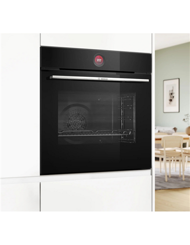 Электрический духовой шкаф Bosch HBG7741B1, Черный