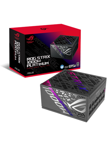 Sursă Alimentare PC ASUS ROG Strix 1000W Platinum, ATX, Complet modular