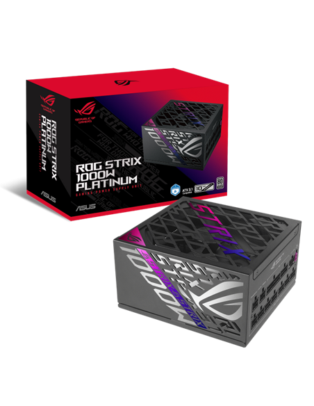 Sursă Alimentare PC ASUS ROG Strix 1000W Platinum, ATX, Complet modular