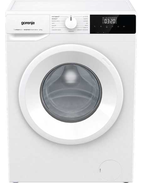 Mașină de spălat Gorenje WNHPI72SCSIR/UA, 7kg, Alb