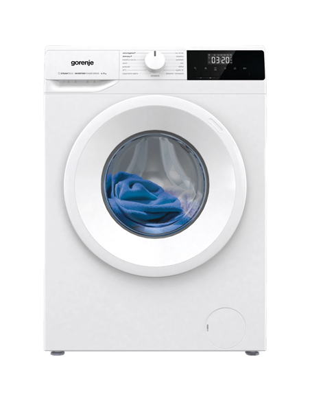 Mașină de spălat Gorenje WNHPI72SCSIR/UA, 7kg, Alb