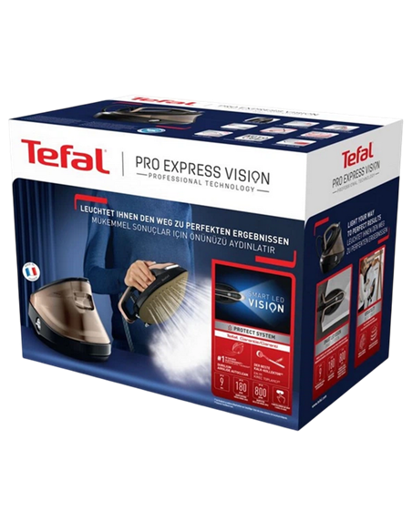 Утюг с парогенератором Tefal GV9823E1, 3000Вт, Золотой