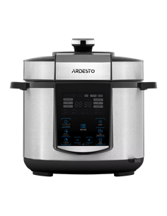 Мультиварка-скороварка Ardesto MPC-P225, Серебристый | Черный