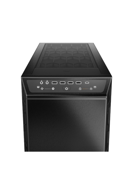 Компьютерный корпус be quiet! BGW50, Midi-Tower, Без блока питания, Чёрный