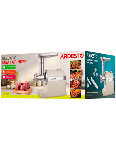 Мясорубка Ardesto MGK-1800BG, Бежевый