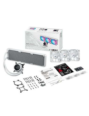 Кулер для процессора ASUS ROG STRIX LC III 360 ARGB LCD WHT