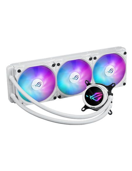 Кулер для процессора ASUS ROG STRIX LC III 360 ARGB LCD WHT