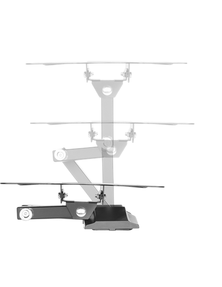 Поворотное настенное крепление Gembird WM-42ST-01, Черный