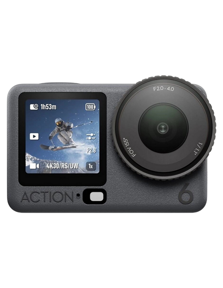 Экшн-камера DJI Osmo Action 6 Adventure Combo, Черный
