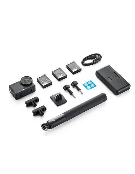 Экшн-камера DJI Osmo Action 6 Adventure Combo, Черный
