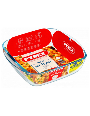 Tava de copt Pyrex 212B100, Transparent