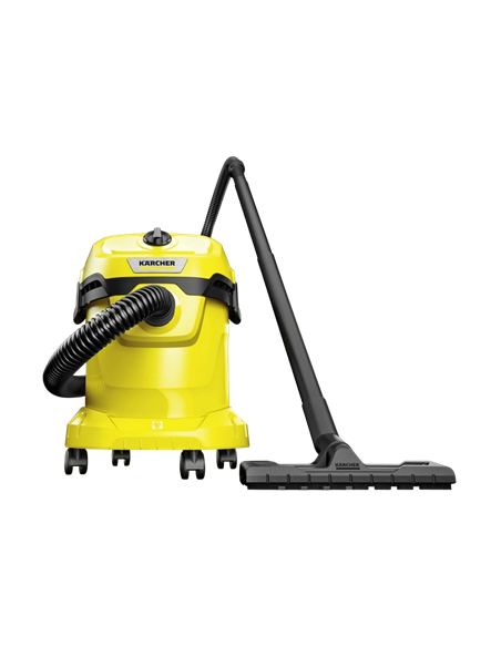 Aspirator Karcher WD 2 PLUS V-12/4/18, Galben/Negru