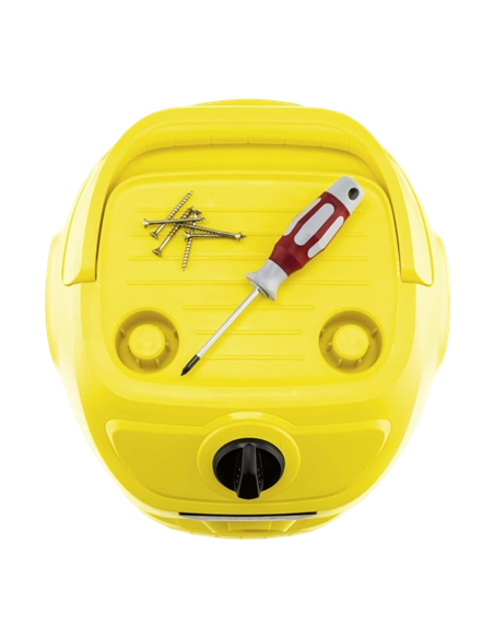 Пылесос Karcher WD 2 PLUS V-12/4/18, Жёлтый/Чёрный
