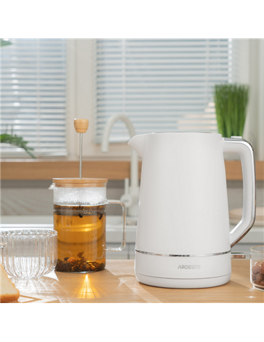 Fierbător electric Ardesto EKL-450W, Alb