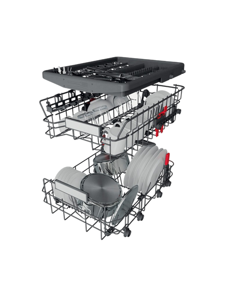 Посудомоечная машина Whirlpool WSBO 3O34 PF X, Нержавеющая сталь