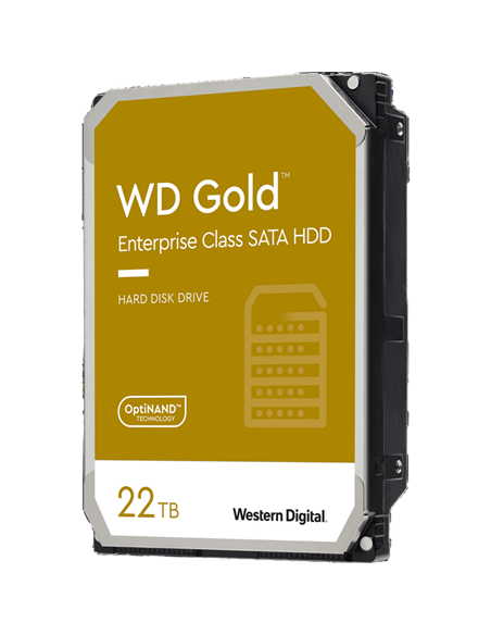 Жесткий диск Western Digital WD Gold, 3.5", 22 TB <WD221KRYZ>