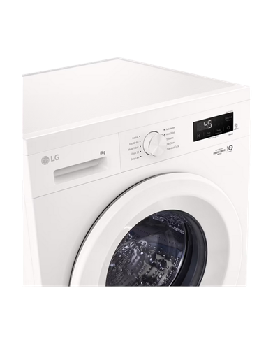 Mașină de spălat LG F4X1008NWH, 8kg, Alb