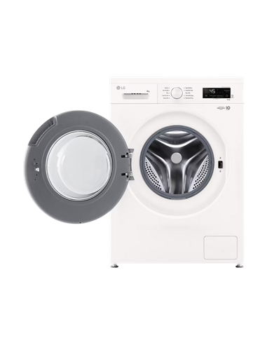 Mașină de spălat LG F4X1008NWH, 8kg, Alb