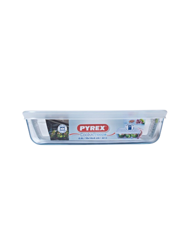 Tava de copt CasaMasa 241P000, Transparent