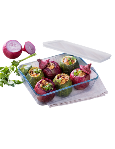 Tava de copt CasaMasa 241P000, Transparent