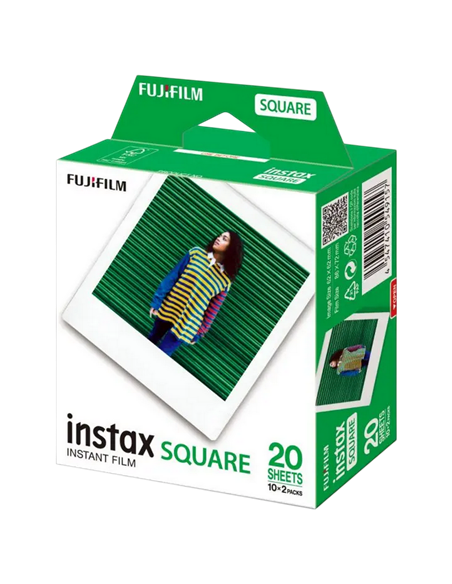 Hârtie foto instax Square Film Twin Pack, 20 buc