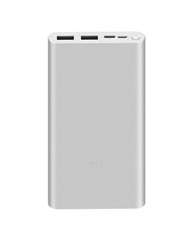 Acumulator extern Xiaomi Power Bank 3, 10000mAh, Argintiu