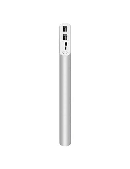 Портативное зарядное устройство Xiaomi Power Bank 3, 10000мА·ч, Серебристый