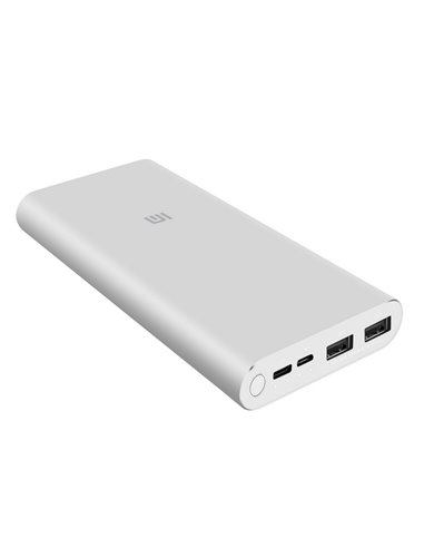 Портативное зарядное устройство Xiaomi Power Bank 3, 10000мА·ч, Серебристый