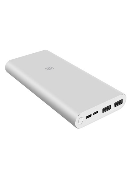Портативное зарядное устройство Xiaomi Power Bank 3, 10000мА·ч, Серебристый