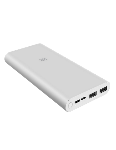 Acumulator extern Xiaomi Power Bank 3, 10000mAh, Argintiu