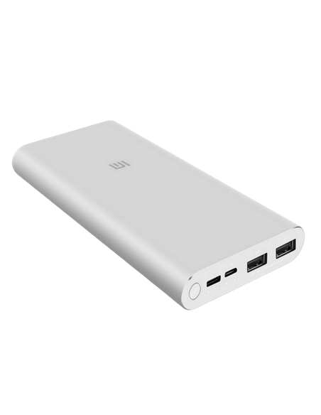 Портативное зарядное устройство Xiaomi Power Bank 3, 10000мА·ч, Серебристый