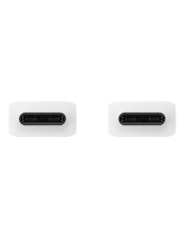 Кабель для зарядки и синхронизации Samsung USB-C to USB-C Cable 5A, USB Type-C/USB Type-C, 1,8м, Белый