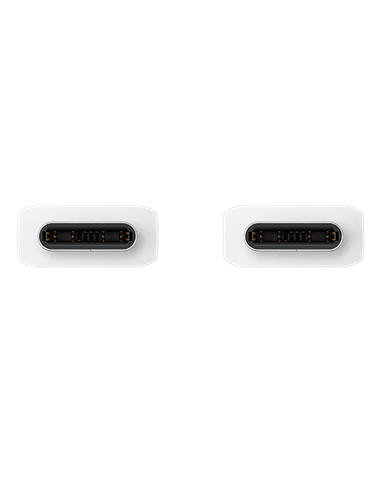 Cablu încărcare și sincronizare Samsung USB-C to USB-C Cable 5A, USB Type-C/USB Type-C, 1,8m, Alb