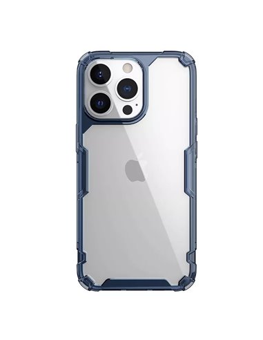 Husă Nillkin iPhone 13 Pro - Ultra thin TPU - Nature Magnetic, Albastru