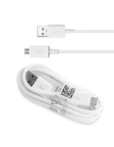 Кабель для зарядки и синхронизации Samsung ECB-DU4EWE, Micro-USB/USB Type-A, 1,5м, Белый