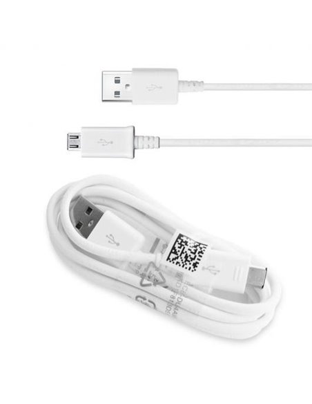 Кабель для зарядки и синхронизации Samsung ECB-DU4EWE, Micro-USB/USB Type-A, 1,5м, Белый