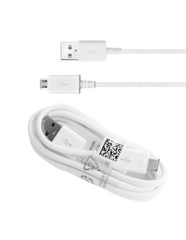 Кабель для зарядки и синхронизации Samsung ECB-DU4EWE, Micro-USB/USB Type-A, 1,5м, Белый