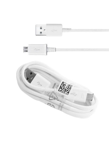 Cablu încărcare și sincronizare Samsung ECB-DU4EWE, Micro-USB/USB Type-A, 1,5m, Alb