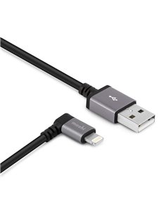 Cablu încărcare și sincronizare Moshi USB to Lightning Cable 90 Degree, USB Type-A/Lightning, 1,5m, Negru 2