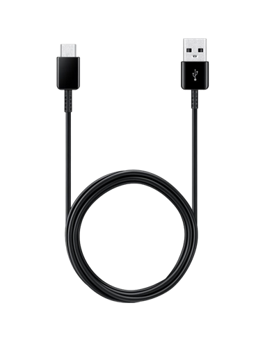 Cablu încărcare și sincronizare Samsung EP-DG930IBRGRU, Type-C/USB Type-A, 1,5m, Negru