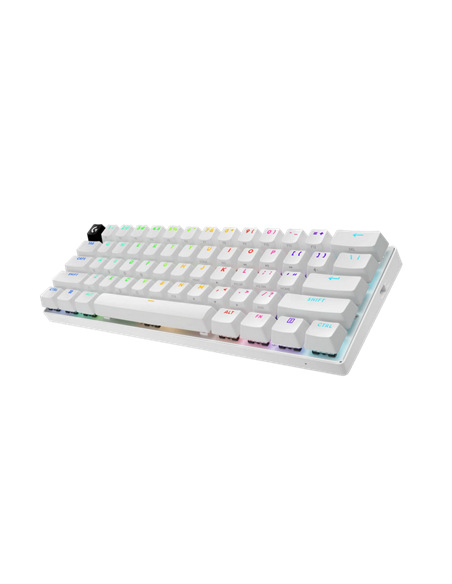 Клавиатура Logitech G PRO X 60, Проводное / беспроводное, Белый