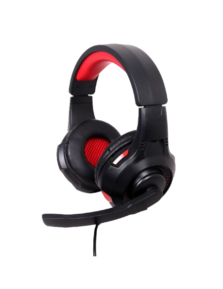 Căști gaming Gembird GHS-U-5.1-01, USB, Negru/Roșu