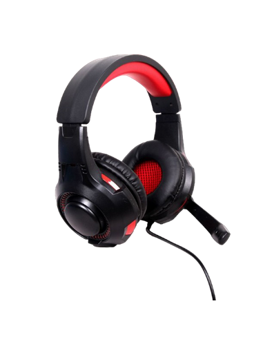 Игровая Гарнитура Gembird GHS-U-5.1-01, USB, Чёрный/Красный 