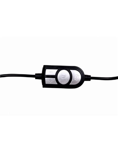 Căști gaming Gembird GHS-U-5.1-01, USB, Negru/Roșu